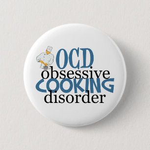 Funny Chef 6 Cm Round Badge