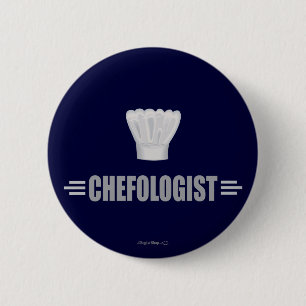 Funny Chef 6 Cm Round Badge