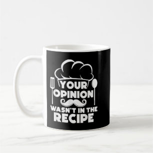 Funny Chef Art Men Women Cook Pastry Chef Cooking  Coffee Mug