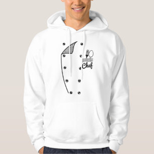 Funny Chef Costume Jacket. Faux Cook's Uniform. Fu Hoodie