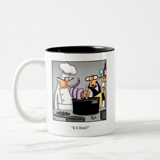 Funny Chef Humour Coffee Mug (Left)
