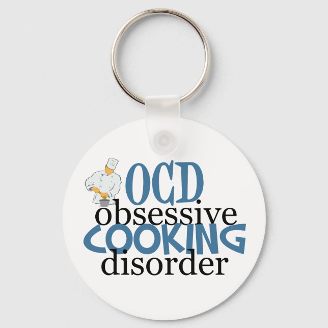 Funny Chef Key Ring (Front)