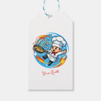 Funny Chef Mascot Gift Tags