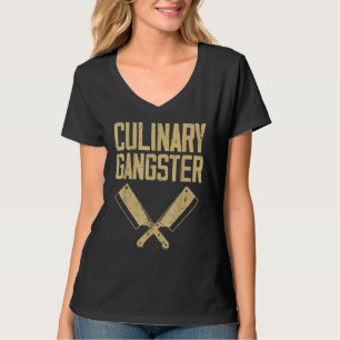 Funny Chef Men Women Restaurant Kitchen Food Cooki T-Shirt