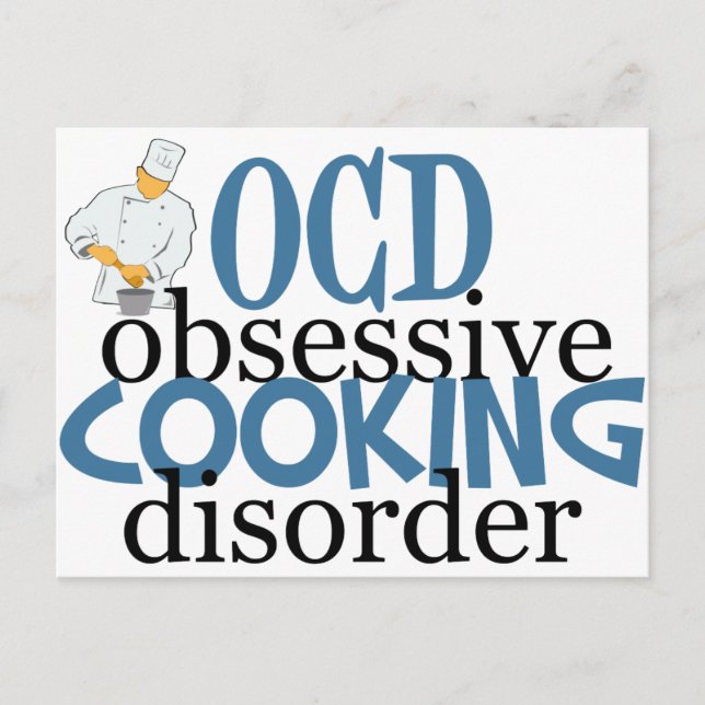 Funny Chef Postcard (Front)