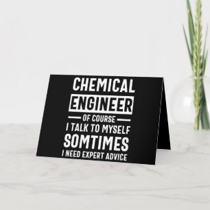 Funny Chemical Engineer Gift Card