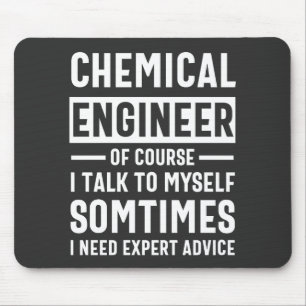 Funny Chemical Engineer Gift Mouse Mat