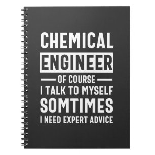 Funny Chemical Engineer Gift Notebook