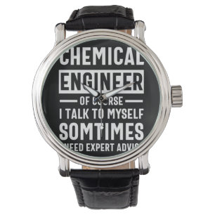 Funny Chemical Engineer Gift Watch
