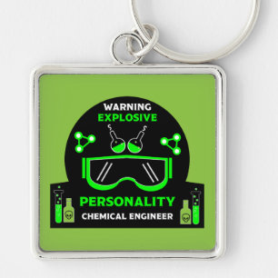 Funny Chemical Engineer Gifts Key Ring