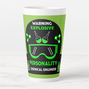 Funny Chemical Engineer Gifts Latte Mug