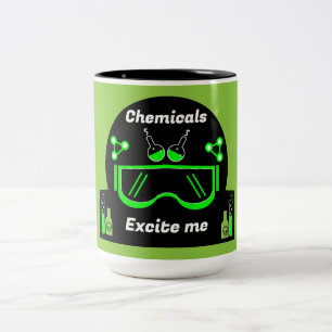 Funny Chemical Engineer Gifts Two-Tone Coffee Mug