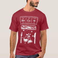 Funny Chemistry Bacon Lover Science