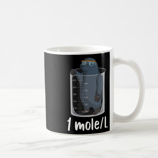 Funny Chemistry Chemist Student Science Teacher Mo Coffee Mug (Right)