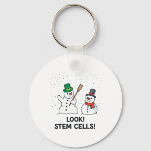 Funny Chemistry Christmas Science Teacher Look Ste Key Ring