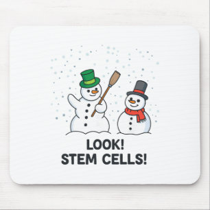 Funny Chemistry Christmas Science Teacher Look Ste Mouse Mat