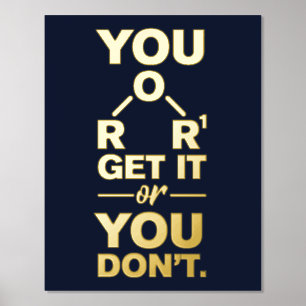 Funny Chemistry Gag Science Graduate Teacher Gold Foil Prints