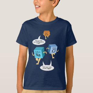 Funny Chemistry Geek Chemical Elements Birthday T-Shirt