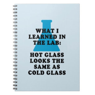 Funny Chemistry Lab Notes Notebook