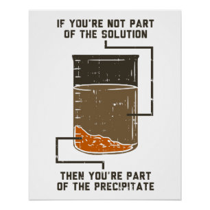 Funny Chemistry Laboratory Gag Poster