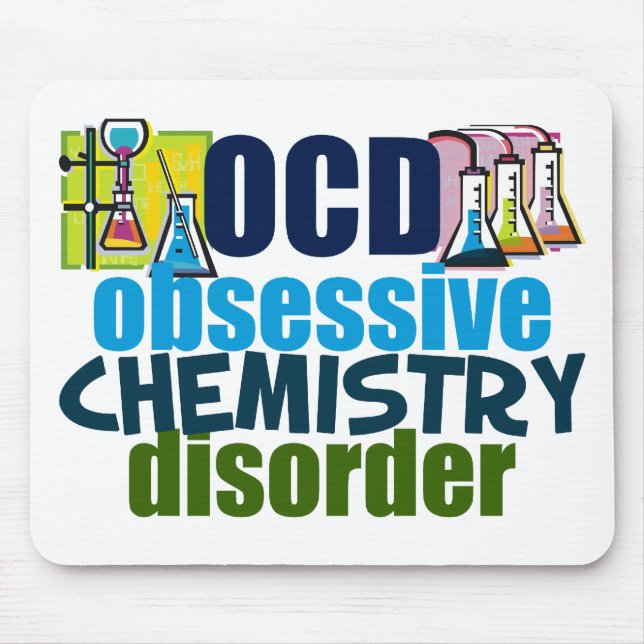 Funny Chemistry Mouse Mat (Front)