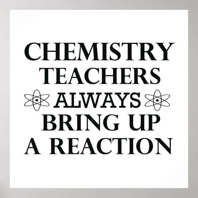 funny chemistry poster (Front)