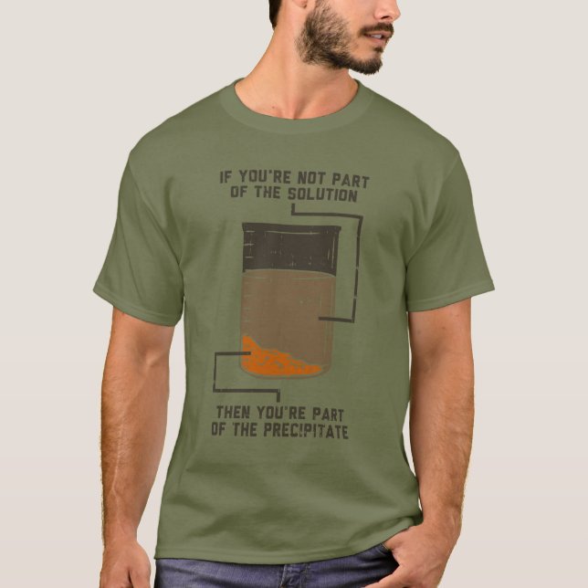 Funny Chemistry Solution T-Shirt (Front)