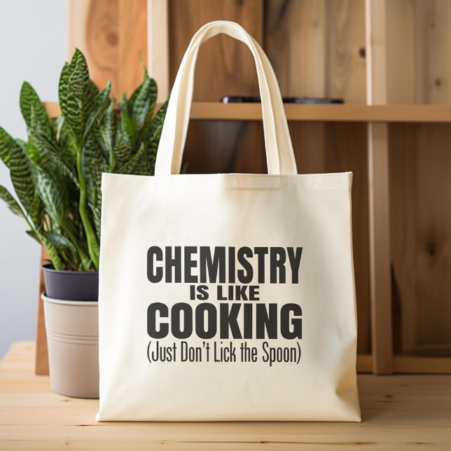 Funny Chemistry Teacher Quote Tote Bag (Custom Tote Bag)