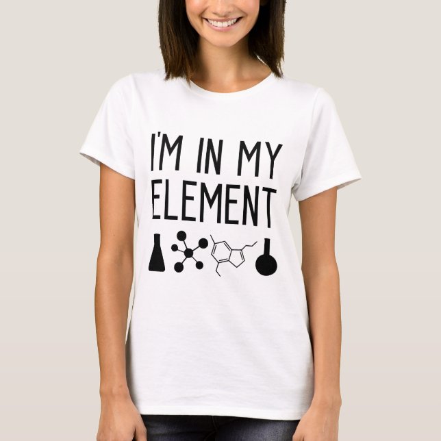 Funny chemistry teacher t-shirt (Front)