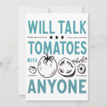 Funny Cherry Tomato Quote Will Talk Tomatoes