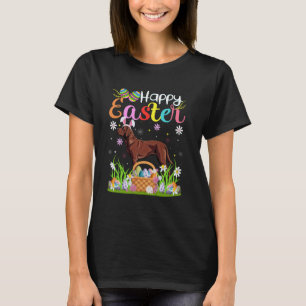 Funny Chesapeake Bay Retriever Dog Bunny Ear Easte T-Shirt
