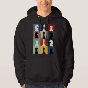 Funny Chess Board Game Humour set Player Chess Hoodie