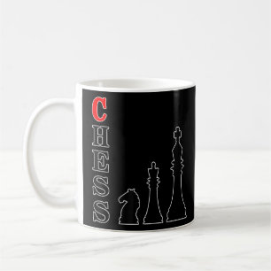 Funny Chess Board Game Shirt Humour Set Player Che Coffee Mug