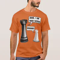 Retro Chess - Chess Board' Unisex Poly Cotton T-Shirt