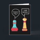 Funny Chess figures Card<br><div class="desc">Chess is a popular game for children and men. The objective is to beat the king with the queen or another chess piece. One game requires 2 chess players and a chess board.</div>