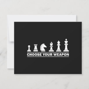 Funny Chess Gift for Chess Lover Kids Boys Girls C Holiday Card
