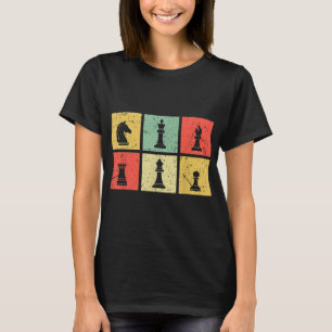 Funny Chess Gift For Men Women Boys Kids Chess Pla T-Shirt