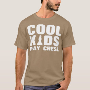 Funny Chess Kid Cool Kids Play Chess Chess Player T-Shirt