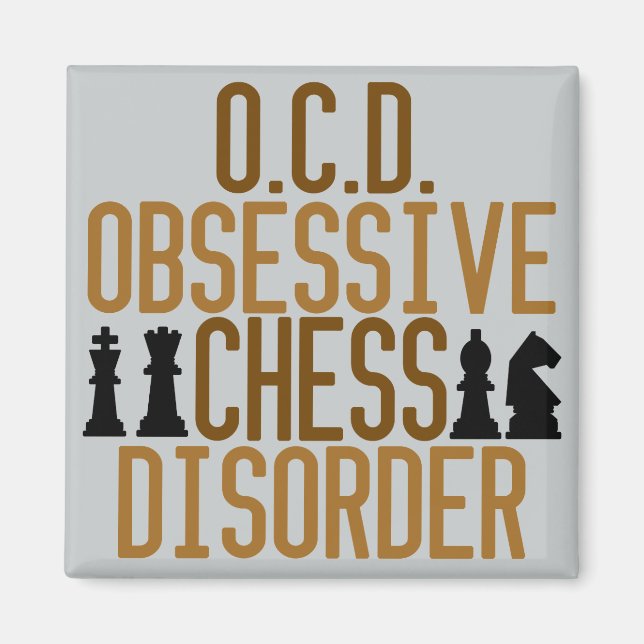 Funny Chess Magnet (Front)