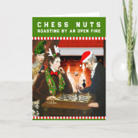 Funny Chess Nuts Christmas