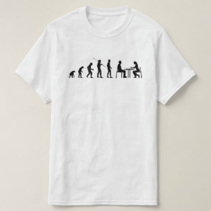 Funny Chess Players Mankind Evolution Parody Bv T-Shirt