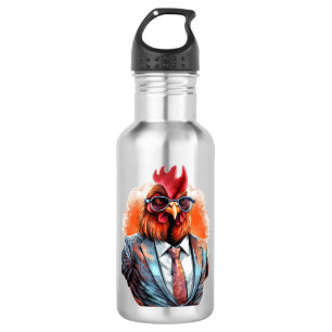 Funny Chicken 532 Ml Water Bottle