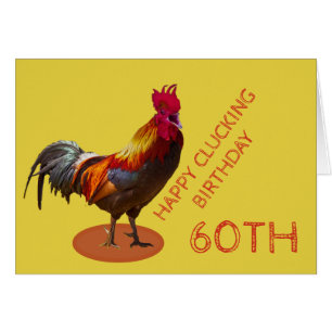 Funny Chicken Adult Age Birthday