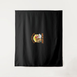 Funny Chicken And Goat Halloween Costume Gift Tapestry