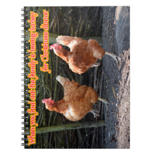 Funny Chicken and Rooster Memes with Funny Images Notebook