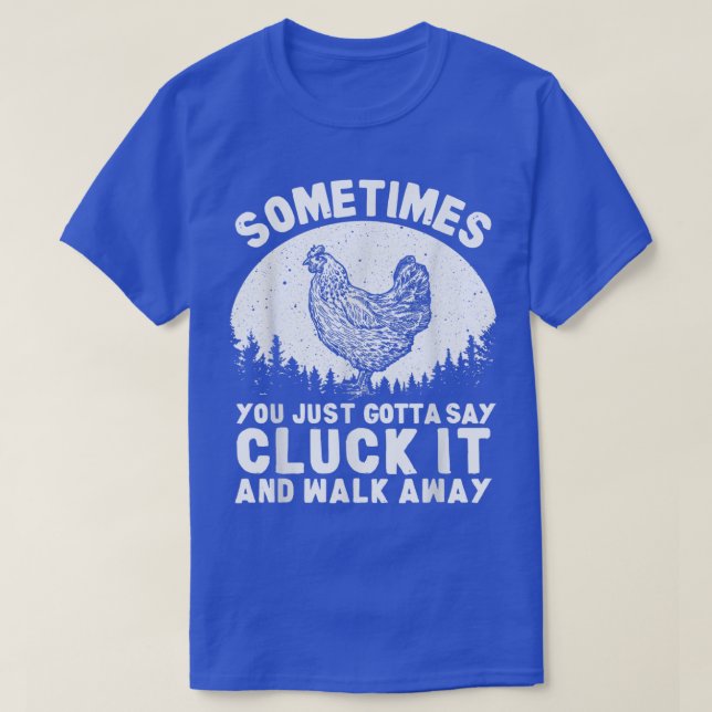 Funny Chicken Art For Men Women Chicken Lover Hen T-Shirt (Design Front)