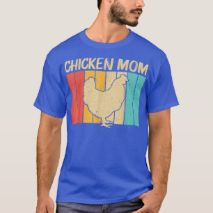 Funny Chicken Art For Mum Women Chicken Farmer Pou T-Shirt