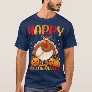 Funny Chicken Bird Lover Happy Chicken HelloThanks T-Shirt