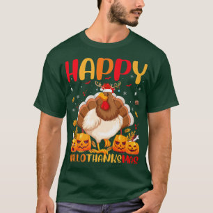 Funny Chicken Bird Lover Happy Chicken HelloThanks T-Shirt