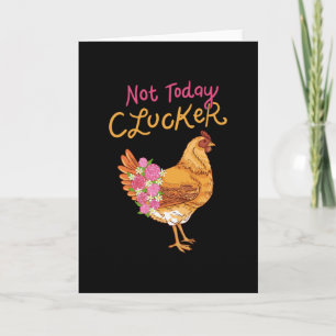 Funny Chicken Card